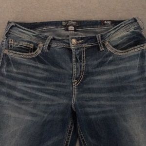 SILVER JEANS! Size 34!